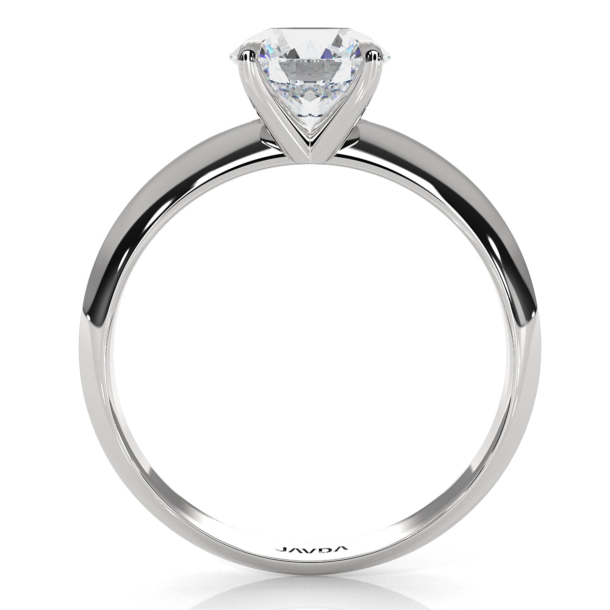 3g 2.2mm Claw Prong Solitaire Style Lab Grown Diamond Engagement Ring IGI Certified 1.00 Ctw.